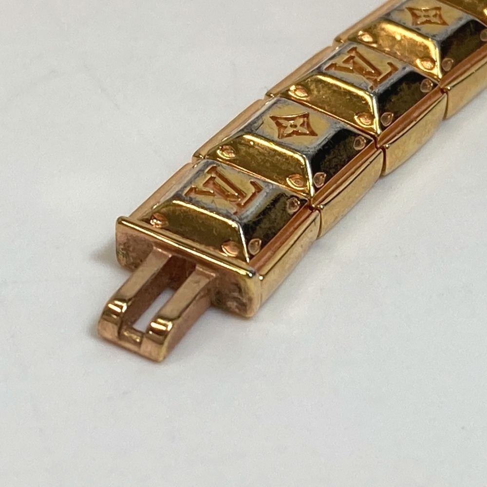 LOUIS VUITTON M64650 Nanogram Tennis Bracelet in Gold for Women - Picture 8 of 10